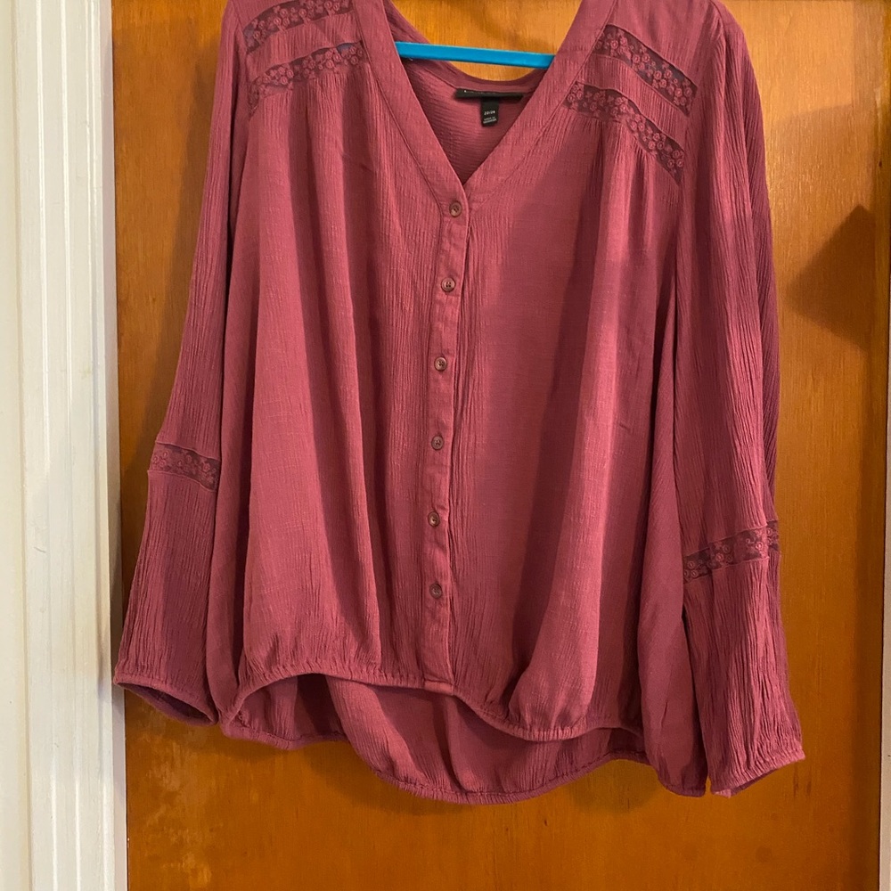 Lane Bryant - rose colored